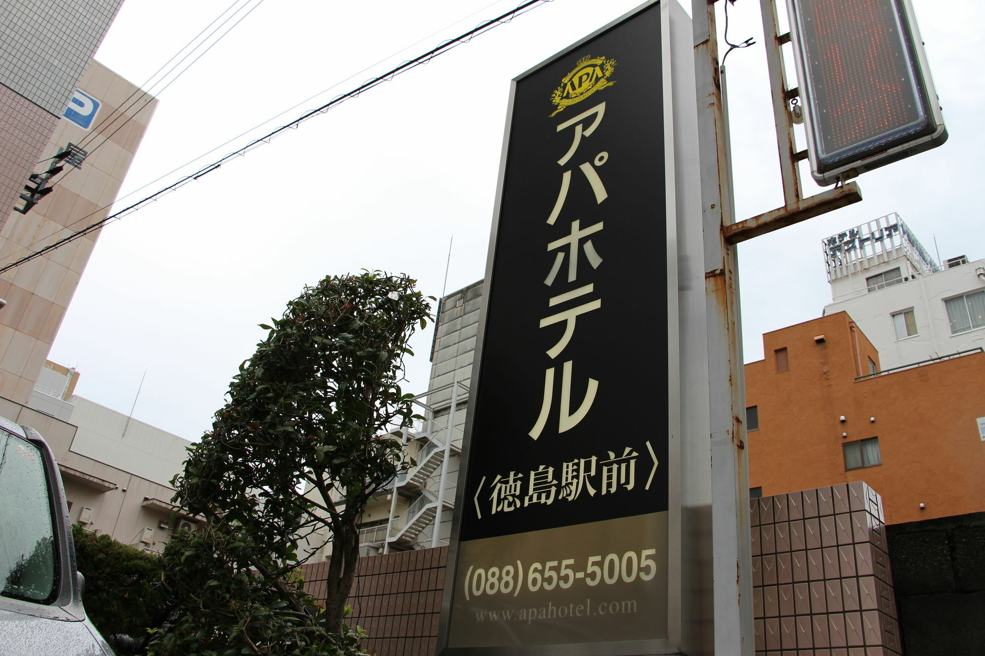 Apa Hotel Tokushima Ekimae מראה חיצוני תמונה